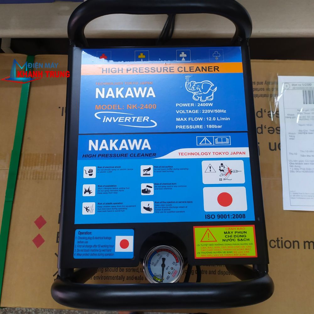 May xit rua xe Nakawa NK-2400 (2400W)