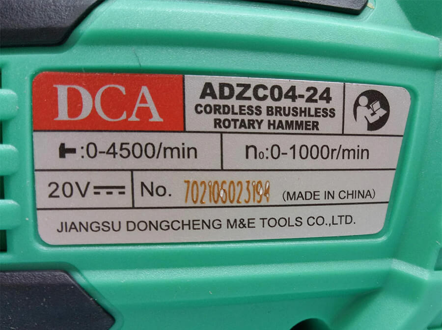 may khoan pin be tong DCA ADZC04-24E